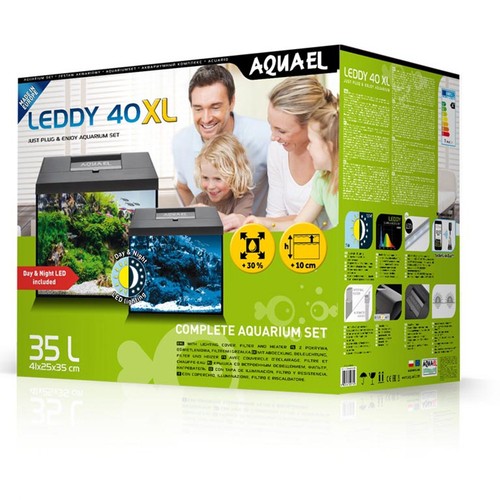 Acquario aquael set leddy 40xl - leddy,