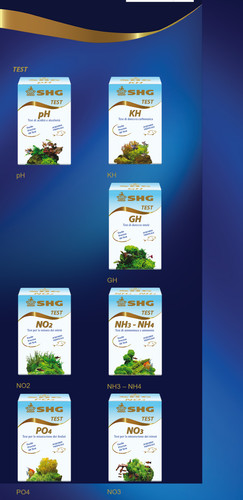Test shg per acquari - shg, acqua